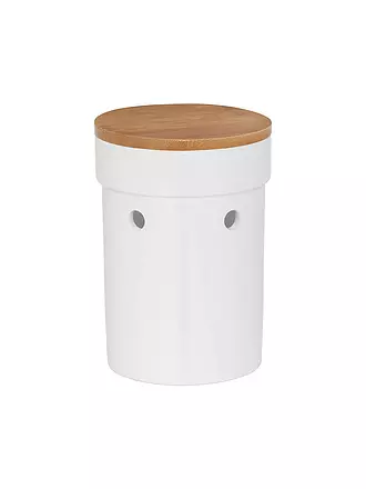 KELA | Knoblauchtopf SALENA 12cm Keramik Weiss | 